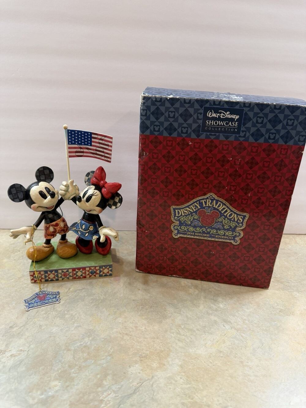Jim Shore Disney Traditions Mickey Minnie Goodwill Ambassadors 4013254 Retired